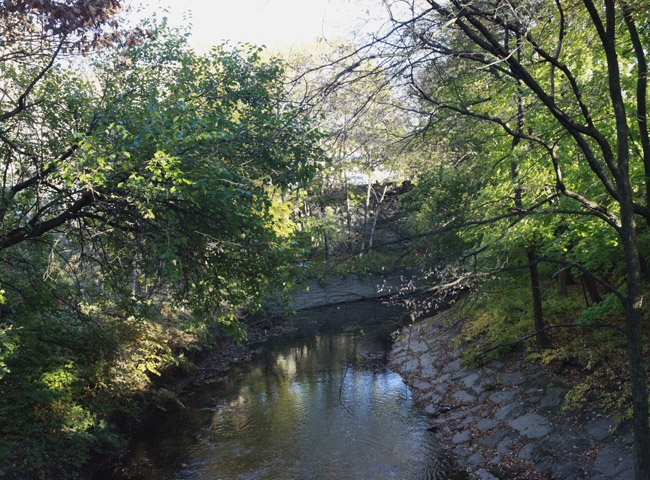 Entering the last oxbow formation of the river